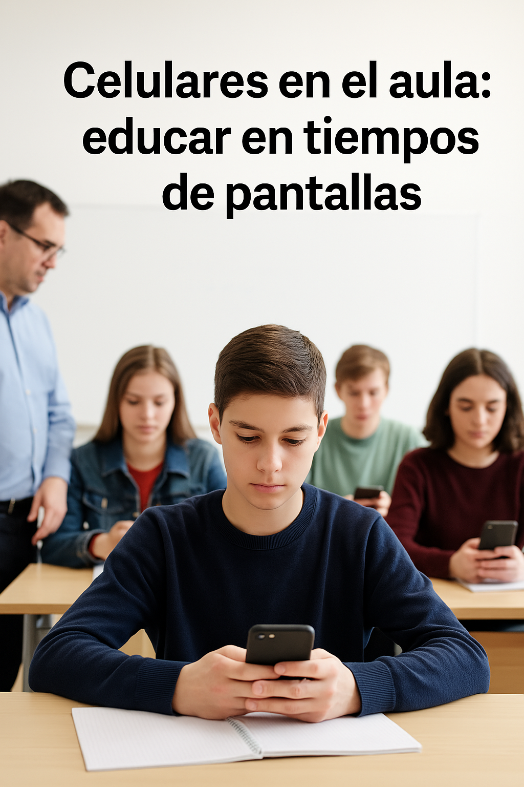 Celulares en el aula