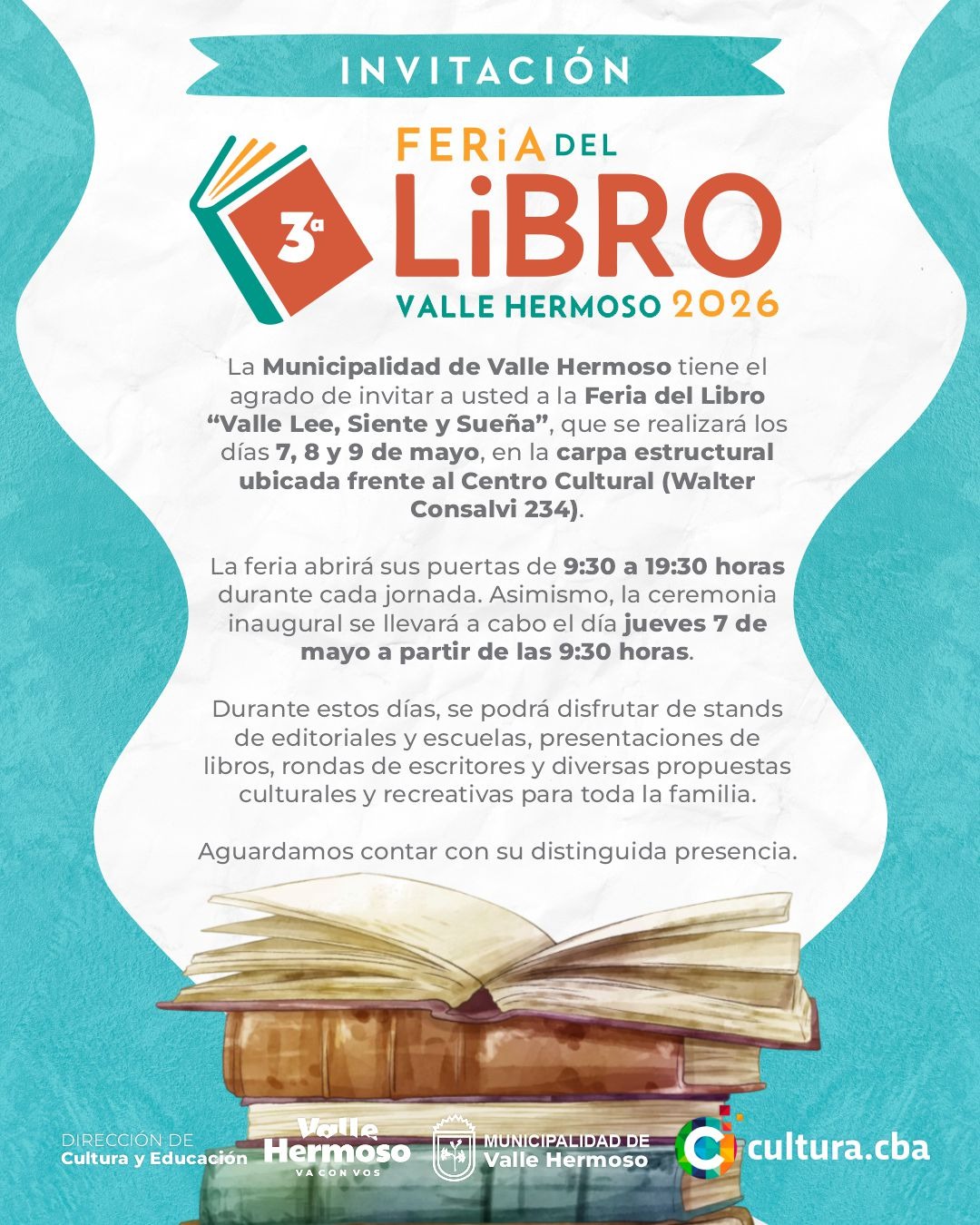 Feria del Libro - Valle Hermoso
