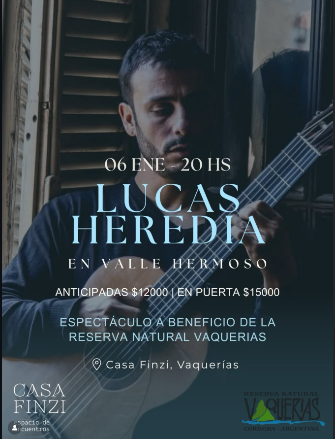 Lucas Heredia 6 enero Casa Finzi