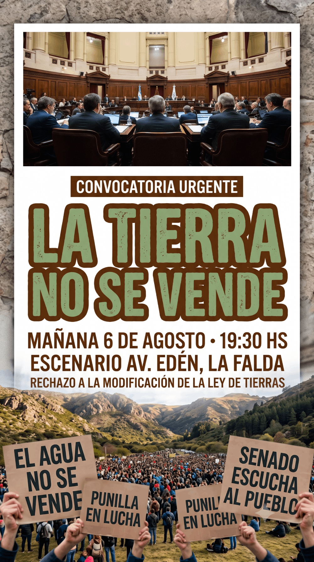 La Tierra no se vende