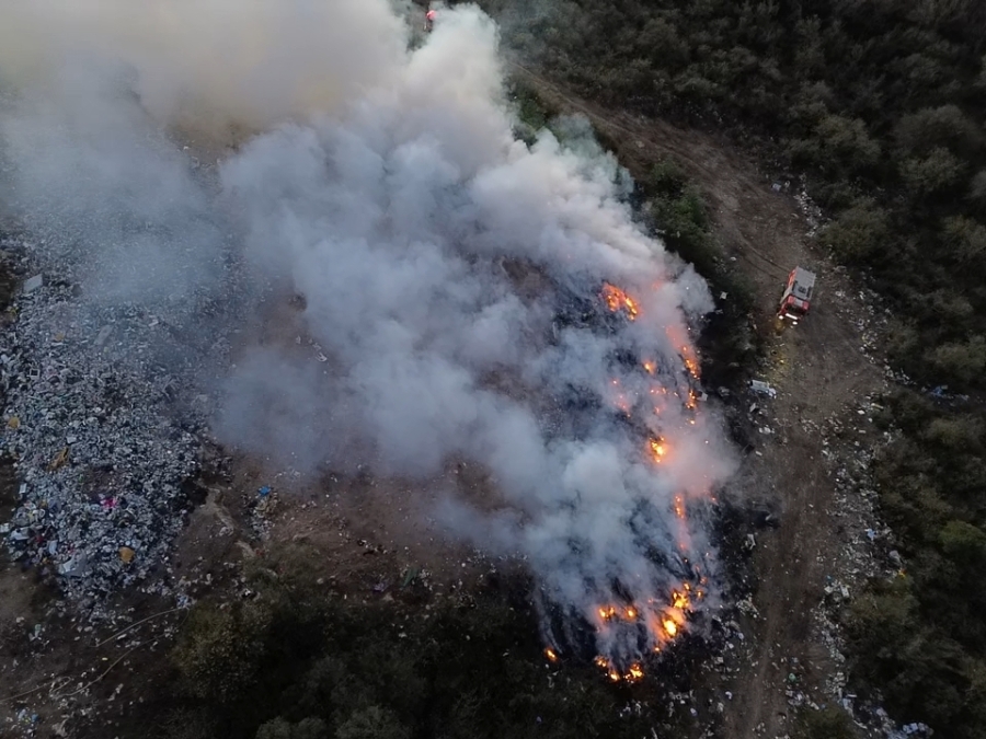 Fuego en Casa Grande: La Verdad sobre el Incendio en el Basural