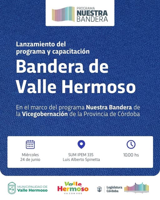Tu Voz en la Bandera de Valle Hermoso: Sumate al Proyecto